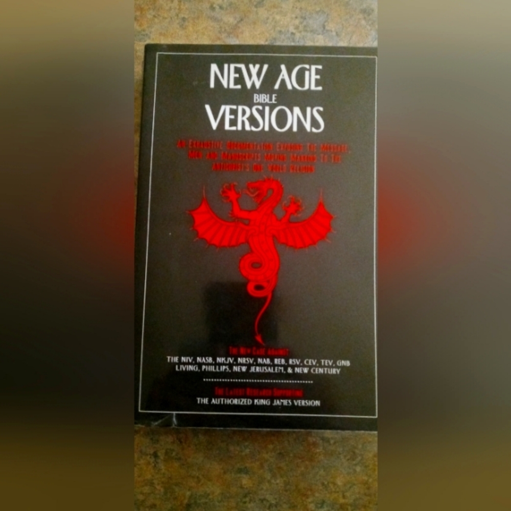 New Age Bible Versions Red Dragon Cover
